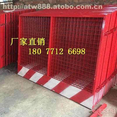广西施工电梯安全防护门与基坑临边护栏 构筑工地生命防线